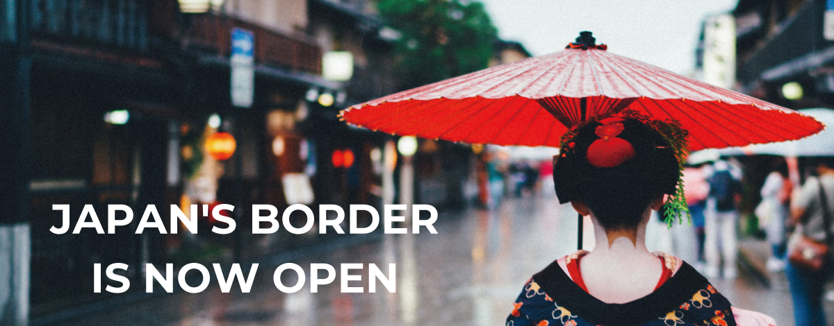 Japan’s border is now open