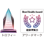 トロフィーとアワードマーク